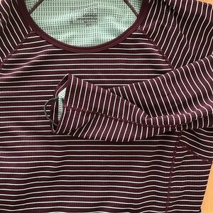 Patagonia Striped Long Sleeve Base Layer size M